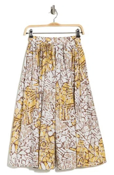 Renee C A-line Midi Skirt