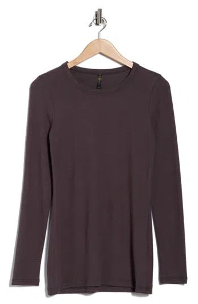 Renee C Brushed Knit Long Sleeve Top