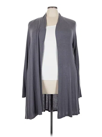 Pre-owned Renee C Cardigan Sweater In Gray