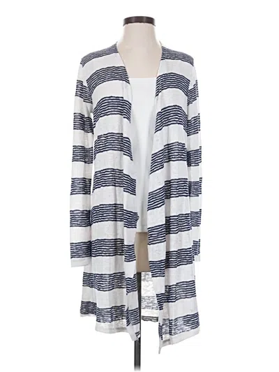 Pre-owned Renee C Cardigan Sweater In White