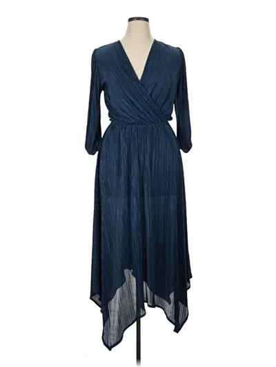 Pre-owned Renee C Casual Dress In Blue