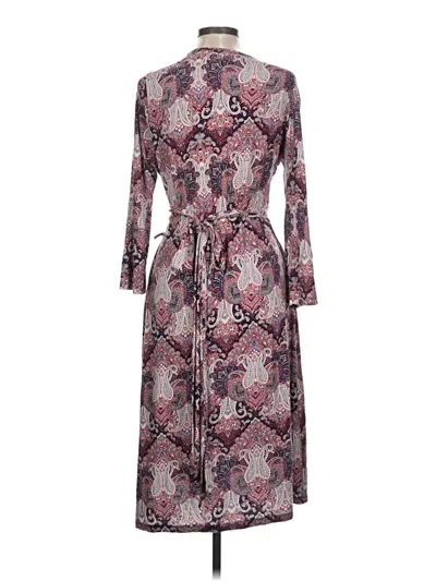 Pre-owned Renee C Casual Dress In Burgundy