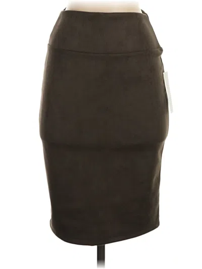 Pre-owned Renee C Casual Skirt In Brown
