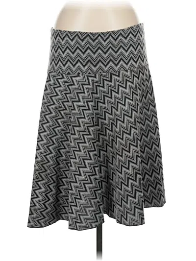 Pre-owned Renee C Casual Skirt In Gray