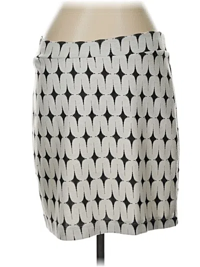 Pre-owned Renee C Casual Skirt In Ivory
