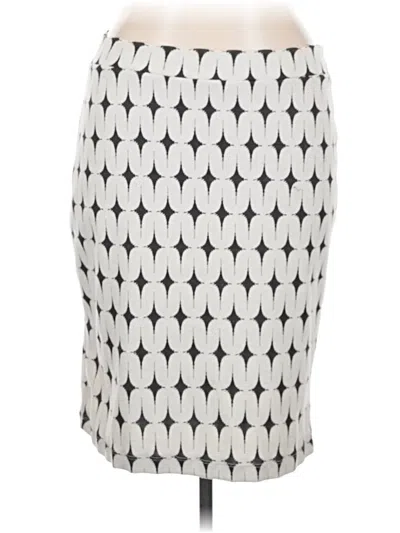 Pre-owned Renee C Casual Skirt In Ivory