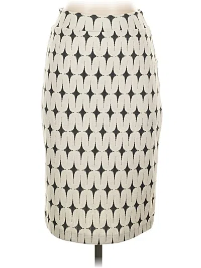 Pre-owned Renee C Casual Skirt In Ivory