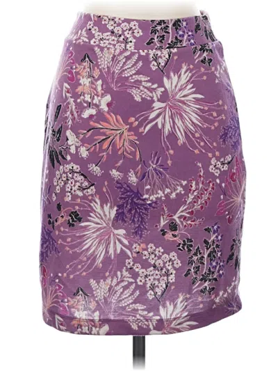 Pre-owned Renee C Casual Skirt In Purple
