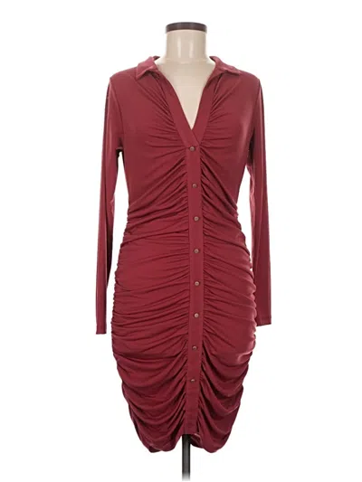 Pre-owned Renee C Cocktail Dress In Burgundy