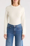 Renee C Crewneck Sweater In White
