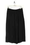 Renee C Flared Midi Skirt In Black