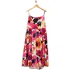 Renee C Floral Fit & Flare Sundress In Red