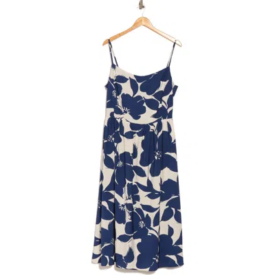 Renee C Floral Midi Dress