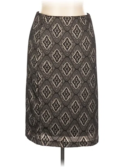 Pre-owned Renee C Formal Skirt In Black
