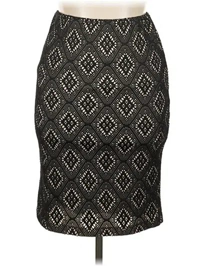 Pre-owned Renee C Formal Skirt In Black