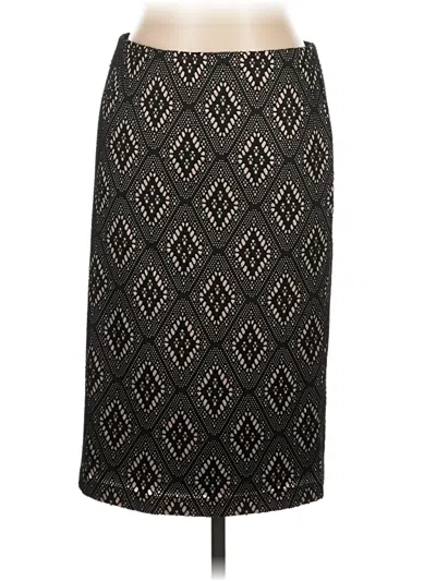 Pre-owned Renee C Formal Skirt In Black