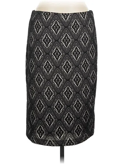 Pre-owned Renee C Formal Skirt In Black