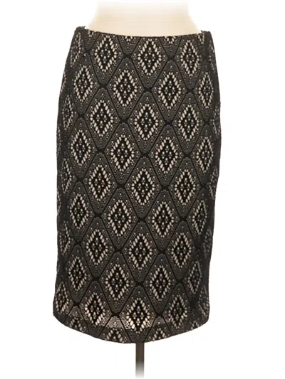 Pre-owned Renee C Formal Skirt In Black
