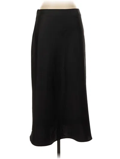 Pre-owned Renee C Formal Skirt In Black