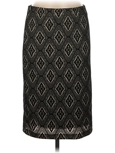 Pre-owned Renee C Formal Skirt In Black