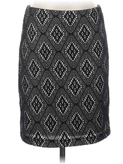 Pre-owned Renee C Formal Skirt In Black