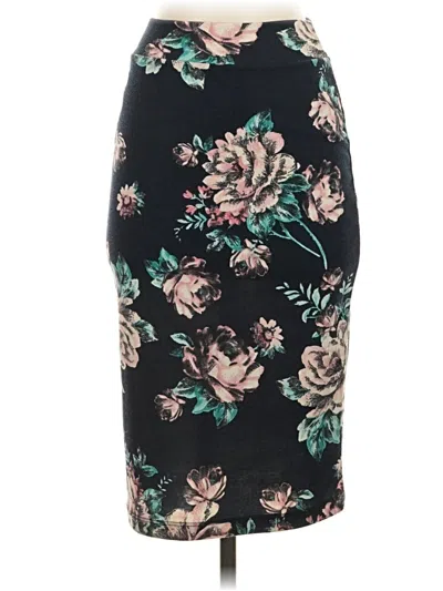 Pre-owned Renee C Formal Skirt In Black