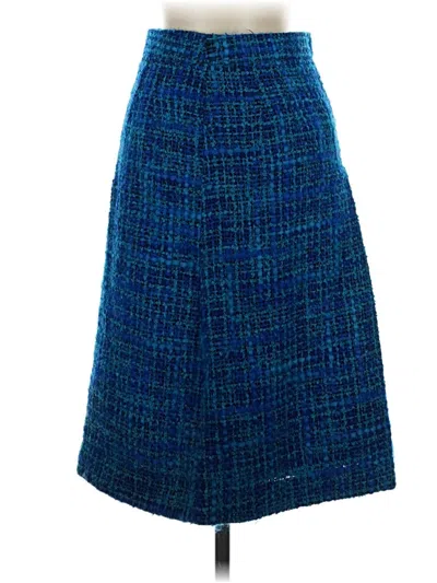 Pre-owned Renee C Formal Skirt In Blue