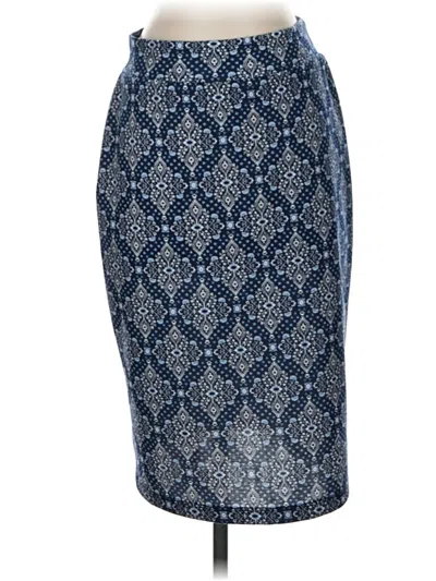 Pre-owned Renee C Formal Skirt In Blue