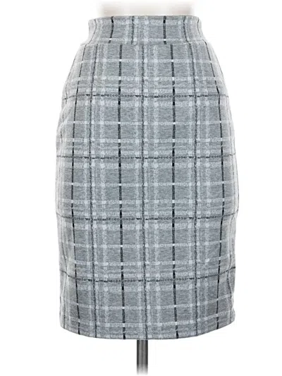 Pre-owned Renee C Formal Skirt In Gray