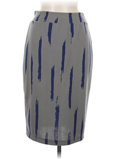 Pre-owned Renee C Formal Skirt In Gray
