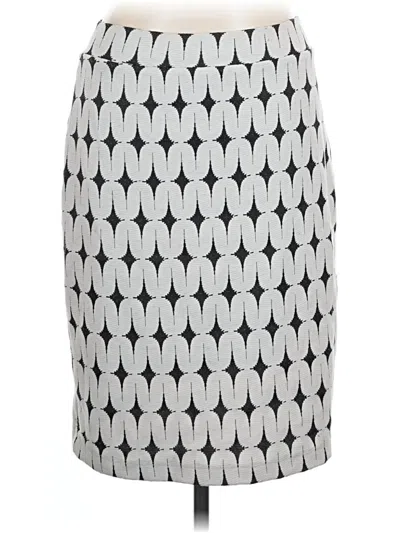 Pre-owned Renee C Formal Skirt In Gray