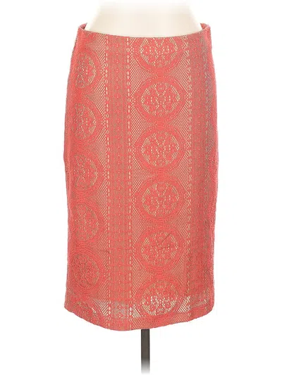 Pre-owned Renee C Formal Skirt In Red