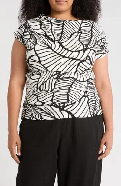 RENEE C RENEE C FUNNEL NECK TOP