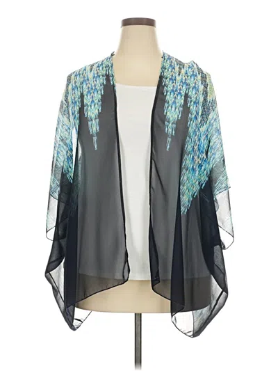 Pre-owned Renee C Kimono In Gray