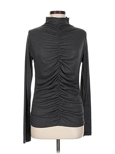 Pre-owned Renee C Long Sleeve Turtleneck In Gray