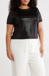 Renee C Metallic Crewneck T-shirt