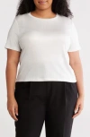 Renee C Metallic Crewneck T-shirt