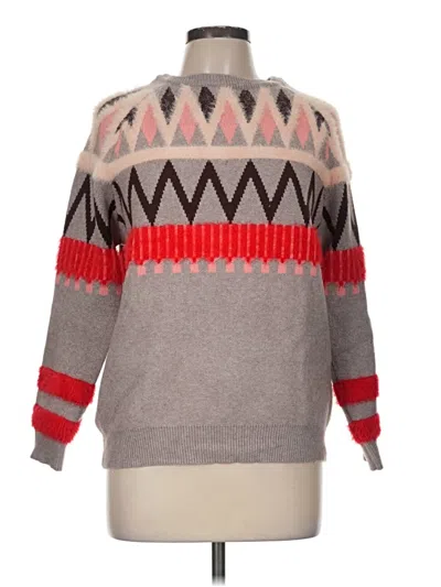 Pre-owned Renee C Pullover Sweater In Gray