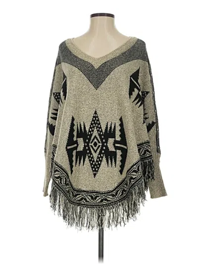 Pre-owned Renee C Pullover Sweater In Silver