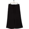 Renee C Relaxed Wide Leg Pants In Black