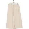 Renee C Relaxed Wide Leg Pants In Linen