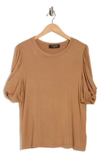RENEE C RENEE C RUCHED SLEEVE TOP