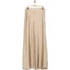 Renee C Satin Wide Leg Pants