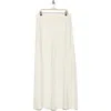 Renee C Satin Wide Leg Pants In Neutral