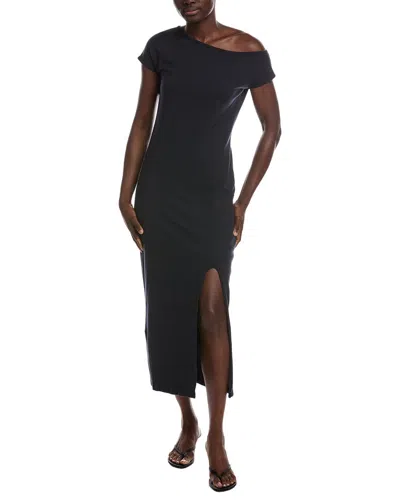 Renee C Short Sleeve Midi Dress In Multi