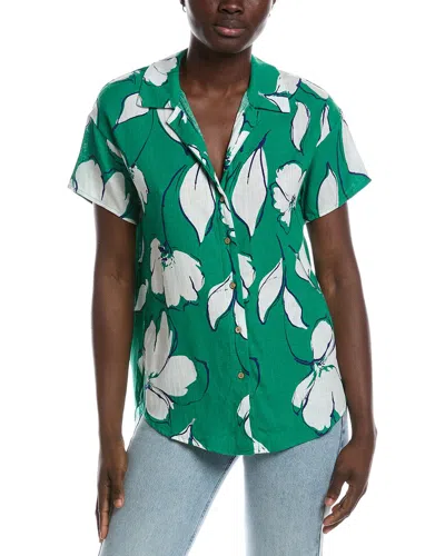 Renee C Short Sleeve Top In Green