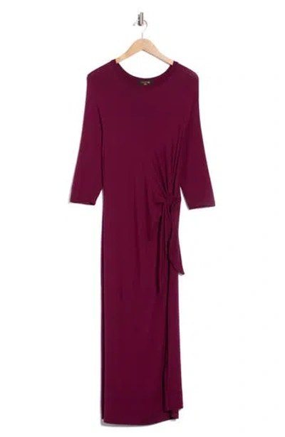 Renee C Side Knot Dress In Multi