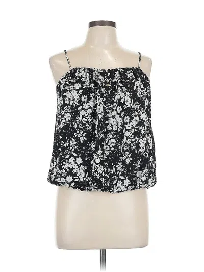 Pre-owned Renee C Sleeveless Blouse In Black