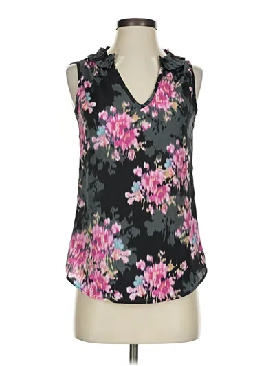 Pre-owned Renee C Sleeveless Blouse In Black