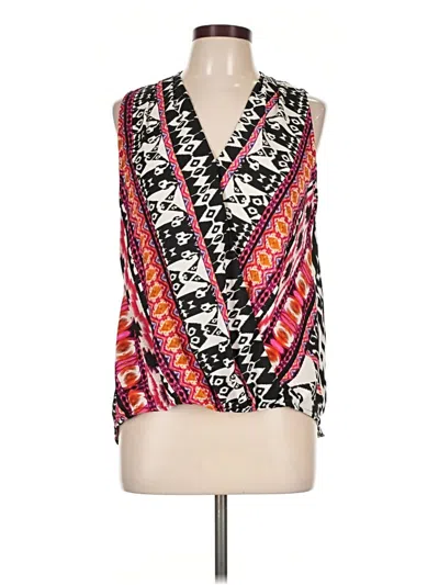 Pre-owned Renee C Sleeveless Blouse In Black